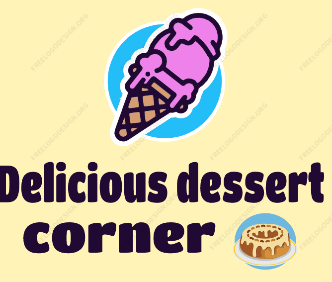Delicious dessert Corner